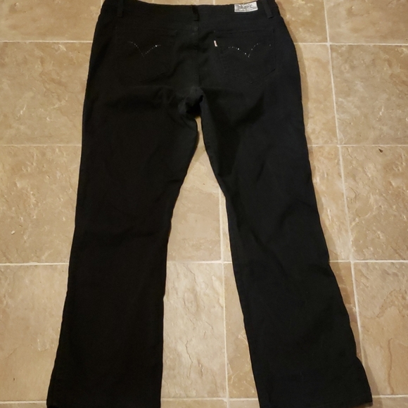 Levi's Blues Night embellished Black Bootcut Jeans - Picture 9 of 16